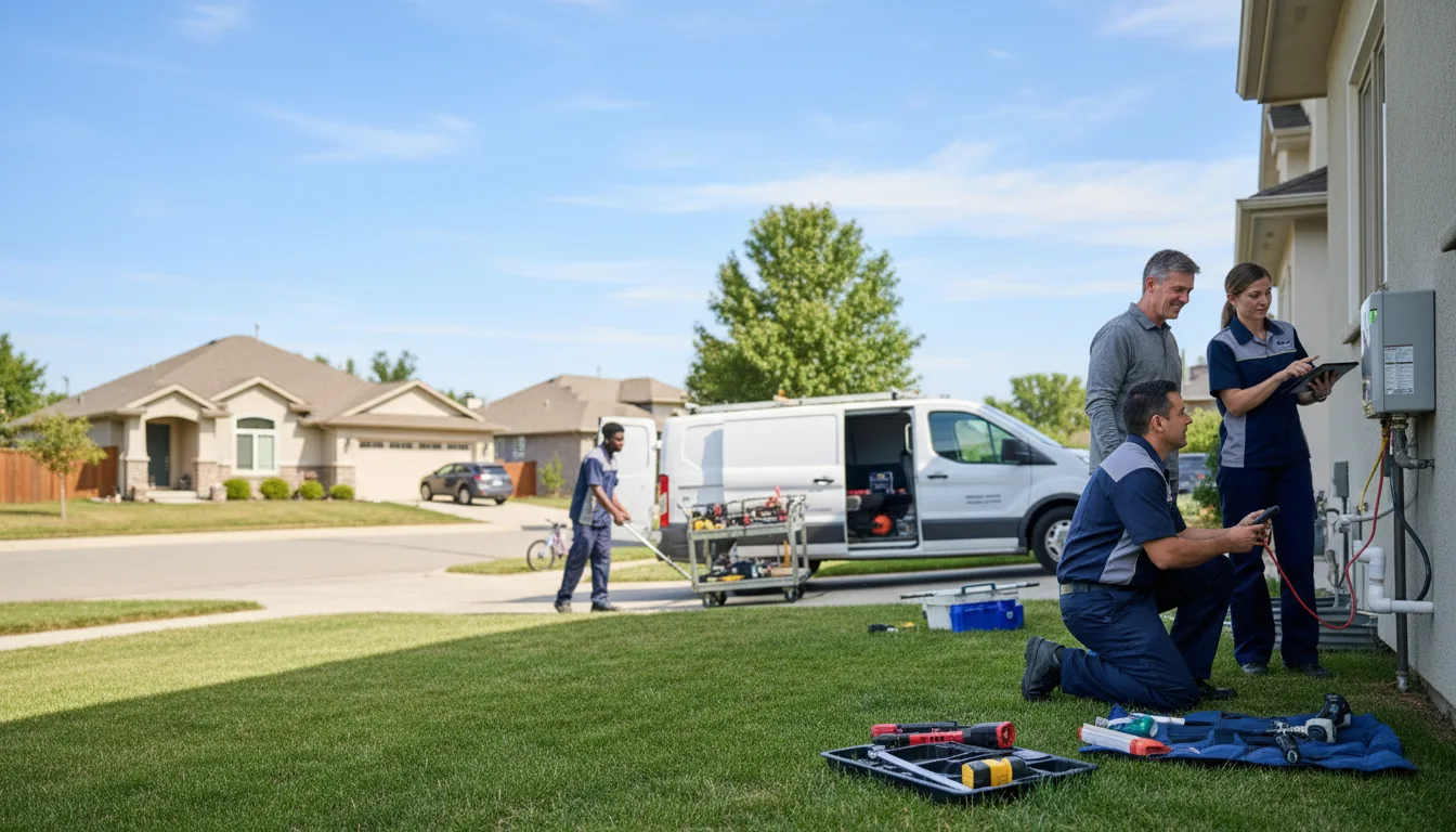 Tankless water heater service in Pigeon, MI